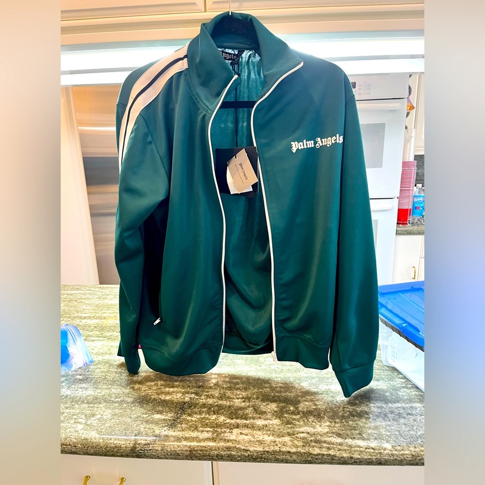Never worn Palm angels sweat jacket